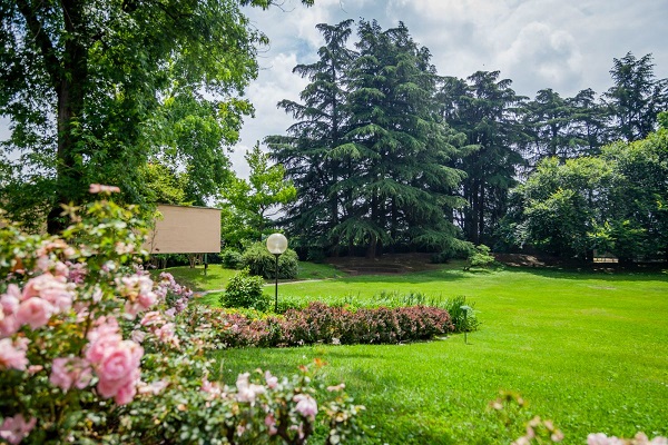 Villa retreat aziendali Il parco di Villa L'Alma.